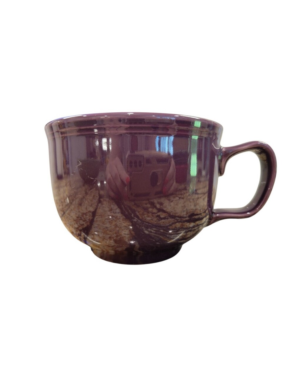 Fiesta® Mulberry Jumbo Mug | Large Coffee Cup | Homer Laughlin USA | Fiestaware